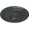 Ekena Millwork Foster Ceiling Medallion (Fits Canopies up to 5 5/8"), Hand-Painted Pewter, 19 1/8"OD x 1"P CM19FOPES - alternate 4